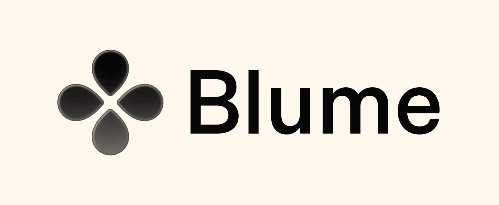 Blume banner
